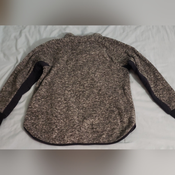 Abercrombie & Fitch Asymmetrical Fleece Pullover Large - Picture 3 of 3